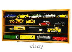 O Scale Model Train Display Case Cabinet Wall Rack Box 98% UV Lockable