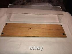 Oak Display Case Double 2 Car 1/24 Diecast Nascar Collector's Choice Case