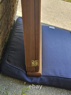 Oak Wood Golf Ball Display Case W / 81 Golf Balls 21 1/2 L x 25 1/2 High x 2 1/2