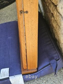 Oak Wood Golf Ball Display Case W / 81 Golf Balls 21 1/2 L x 25 1/2 High x 2 1/2