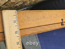 Oak Wood Golf Ball Display Case W / 81 Golf Balls 21 1/2 L x 25 1/2 High x 2 1/2