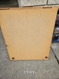 Oak Wood Golf Ball Display Case W / 81 Golf Balls 21 1/2 L x 25 1/2 High x 2 1/2