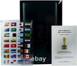 Official FIFA World Cup 2026 Trophy Replica Luxury Wood Display Case Limited Ed