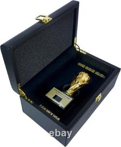 Official FIFA World Cup 2026 Trophy Replica Luxury Wood Display Case Limited Ed