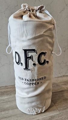Old Fashioned Copper 1995 Empty Wood Display Case Bag & Box NO Bottle