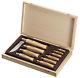 Opinel Wooden Case Display With 10 Stainless Steel Knives 3.5 12 Cm 001311 New