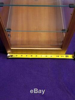 Optical Maui Jim Sunglasses Display Case Glass & Wood Very Nice