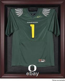 Oregon Ducks Mahogany Framed Logo Jersey Display Case