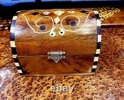 Organizer jewelry box thuya wood Moroccan handmade storage box gift box Watches