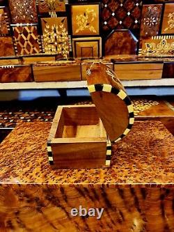 Organizer jewelry box thuya wood Moroccan handmade storage box gift box Watches