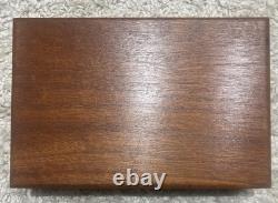 Orig Smith Wesson N frame Model 29 Wood Display Case Box with receipt