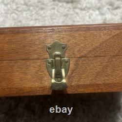 Orig Smith Wesson N frame Model 29 Wood Display Case Box with receipt