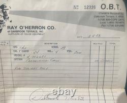 Orig Smith Wesson N frame Model 29 Wood Display Case Box with receipt