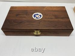 Original Ruger Single-Six 1976 Colorado Centennial Wood Display Case new in box