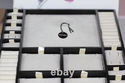 PANDORA Jewelry Dealer Showcase Trays lot of 3 rings charms necklace earrings