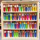 Pez Dispenser Display Case Keep Pez Dust Free Wall Hanging Item Unfinished Wood