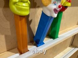 PEZ dispenser Display Case keep PEZ Dust FREE Wall hanging item Unfinished Wood