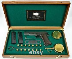 PISTOL GUN PRESENTATION CUSTOM DISPLAY CASE BOX for COLT m1911 A1 & set m1912
