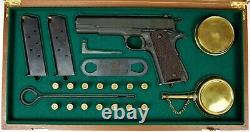 PISTOL GUN PRESENTATION CUSTOM DISPLAY CASE BOX for COLT m1911 A1 & set m1912