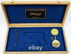 PISTOL GUN PRESENTATION CUSTOM DISPLAY CASE BOX for WALTHER PPK cal. 7,65 mm