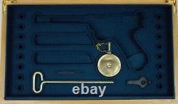 PISTOL PRESENTATION CUSTOM DISPLAY CASE BOX for DWM LUGER P08 NAVY 6 inch NAVAL