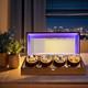Pu Wood Acrylic Automatic Watch Winder 8+9 Display Box, Watch Display Case