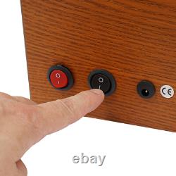 PU Wood Acrylic Automatic Watch Winder 8+9 Display Box, Watch Display Case