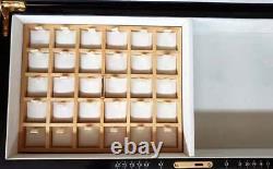 Pandora Glass Top Black Jewelry Display Box? New? Presentation Dealer Rare Us