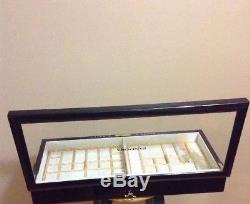 Pandora Jewelry Display Case/Box Original Retail Display With 2 Trays & Keys