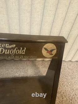 Parker Pen Lucky Curve Display Case W Tanager Old Vintage 1920s Wood Case