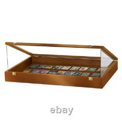 Pastry Display Case Cookie Bakery Cupcake Food 36 x 24 USA Walnut Wood Show Box