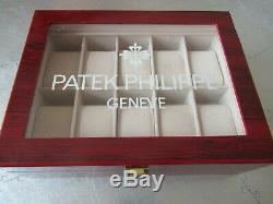 Patek Philippe Watch Display Case (Holds 10 Watches)