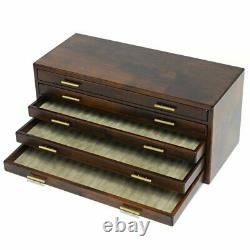 Pen Display 100 Slot Stationery Fountain Collection Storage Toyooka Craft WOODEN