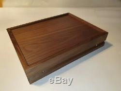 Perth Mint Lunar Series 3 bespoke Solid walnut display case 1oz silver 9999