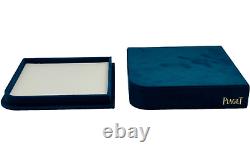 Piaget Blue Jewelry Gift Box Genuine Velvet Storage Case Display