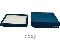 Piaget Blue Jewelry Gift Box Genuine Velvet Storage Case Display