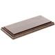 Plymor Solid Walnut Rectangular Wood Display Base, 10.75 W X 6.125 D X 0.75 H