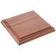 Plymor Solid Walnut Square Wood Base With Ogee Edge, 5.875w X 5.875d (12 Pack)