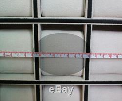 Presale- 30 Watch Ebony Wood Display Wall Case Stand Storage Organizer Box Hang
