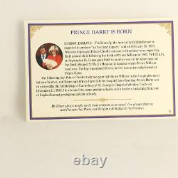 Princess Diana Memorial Coin Collection 14 Coins & Cherry Wood Display Case