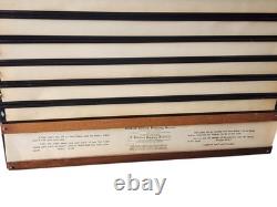 RARE Nashville Hotel Wall Wood Display Case Cabinet Glass Door Church Directory