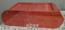 RARE OMEGA 8 Watch Wood Lacquer Display Storage Case Box