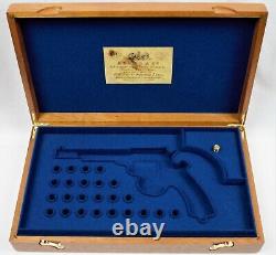 REVOLVER PRESENTATION CUSTOM DISPLAY CASE BOX for ADAMS m 1868 Mk II. 450 cal