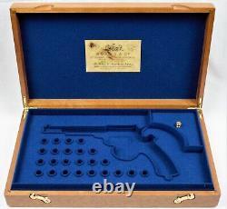 REVOLVER PRESENTATION CUSTOM DISPLAY CASE BOX for ADAMS m 1868 Mk II. 450 cal