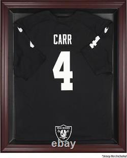 Raiders Mahogany Frame Jersey Display Case Fanatics Authentic