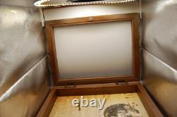 Rare Amana Browning Display case Liberty Tree wood Patrick Henry Made in the USA