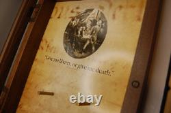 Rare Amana Browning Display case Liberty Tree wood Patrick Henry Made in the USA