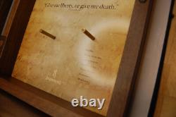 Rare Amana Browning Display case Liberty Tree wood Patrick Henry Made in the USA