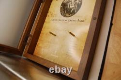 Rare Amana Browning Display case Liberty Tree wood Patrick Henry Made in the USA