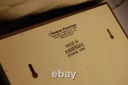 Rare Amana Browning Display case Liberty Tree wood Patrick Henry Made in the USA